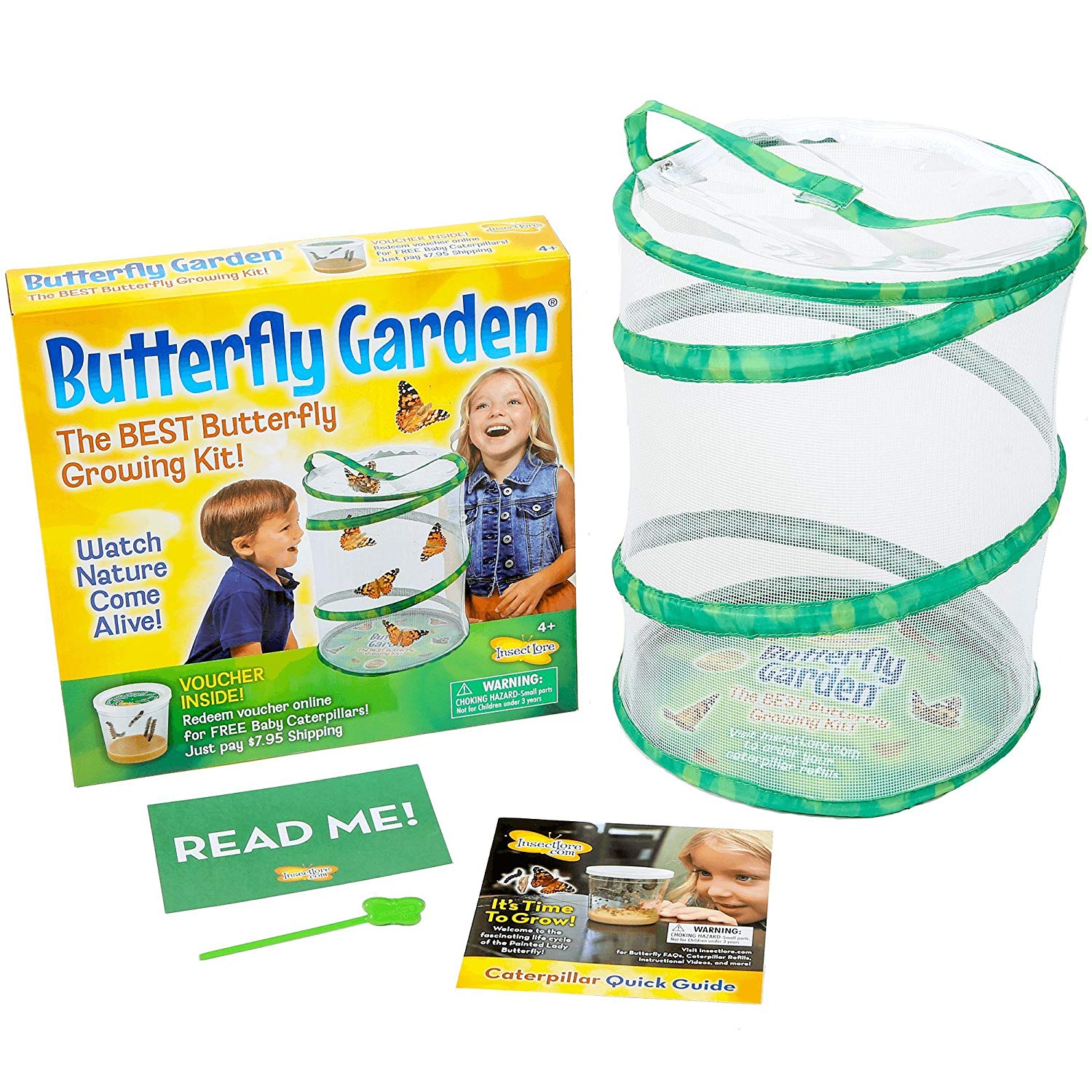 Monarch Butterfly Kits to Raise Baby Caterpillars into Butterflies
